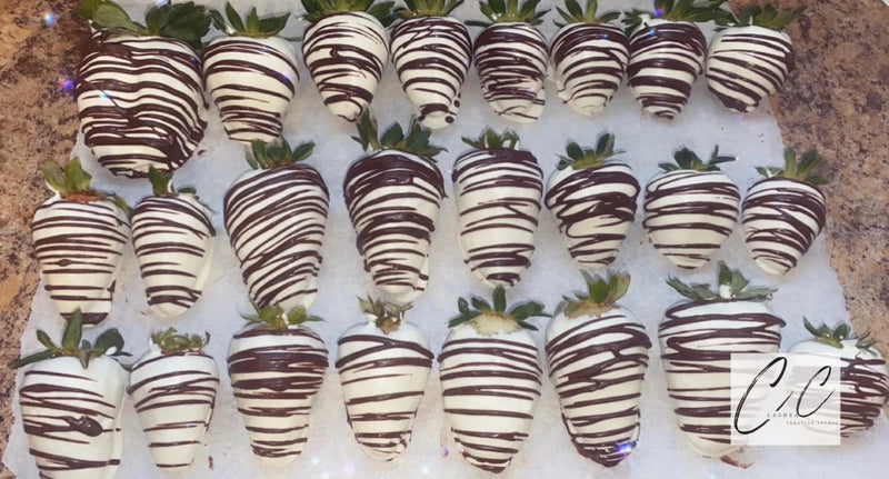 Chocolate Dipped Strawberries Drizzle