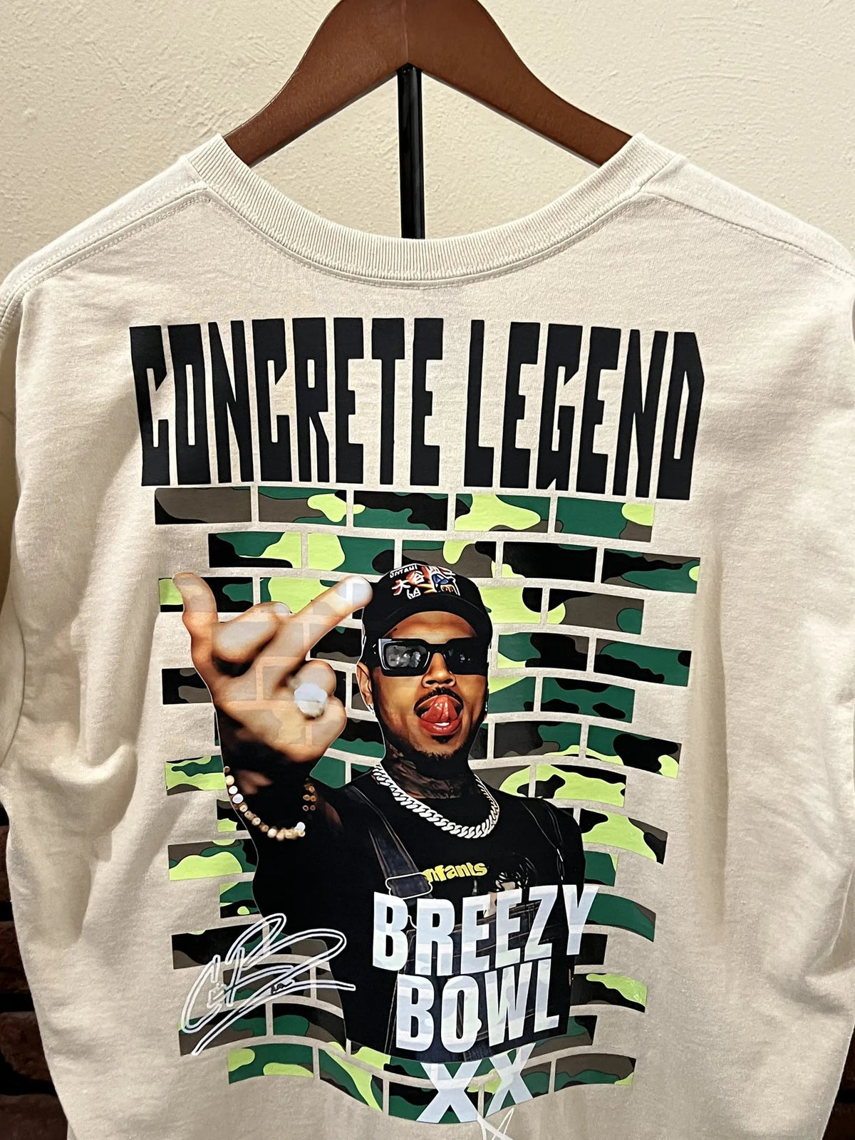 Custom Camo Concert T-Shirt