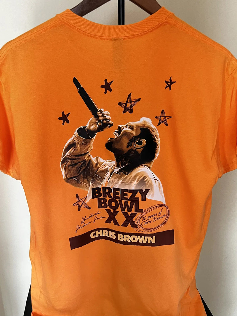 Custom Concert T-Shirt Orange