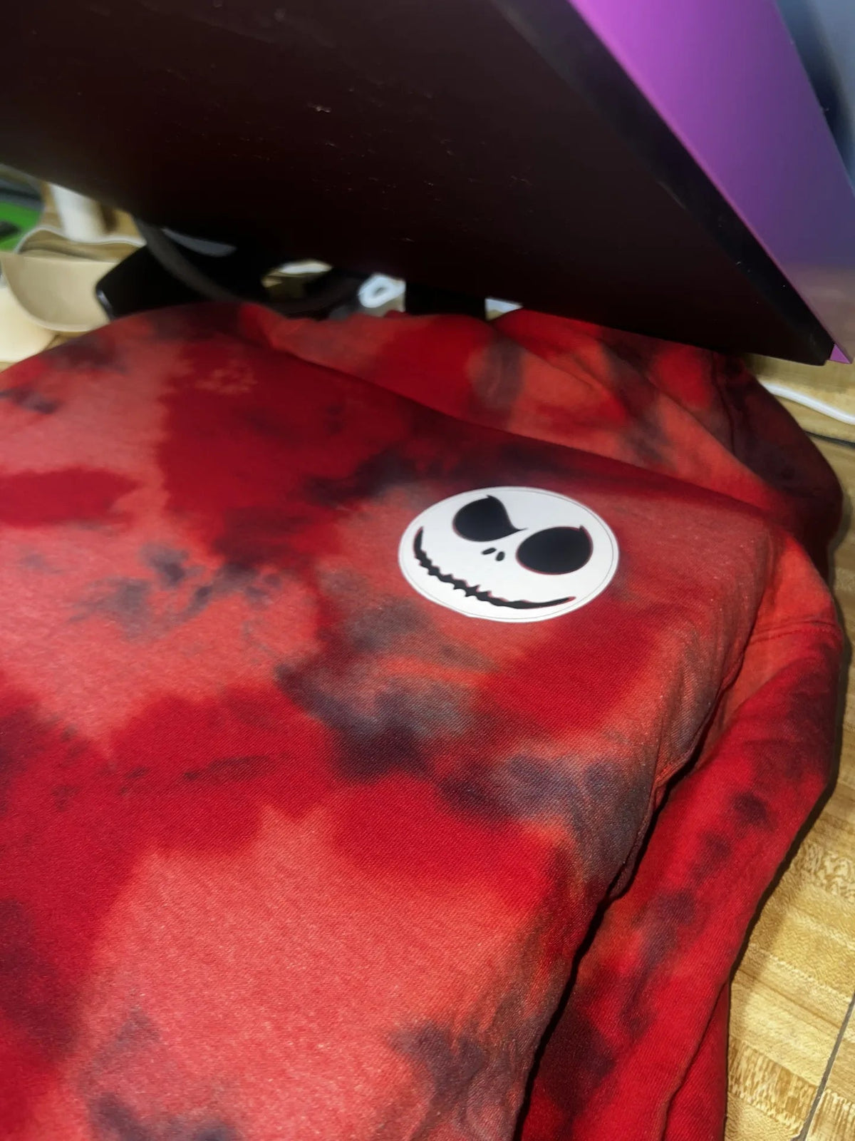 Custom Halloween Tie-Dye T-Shirt