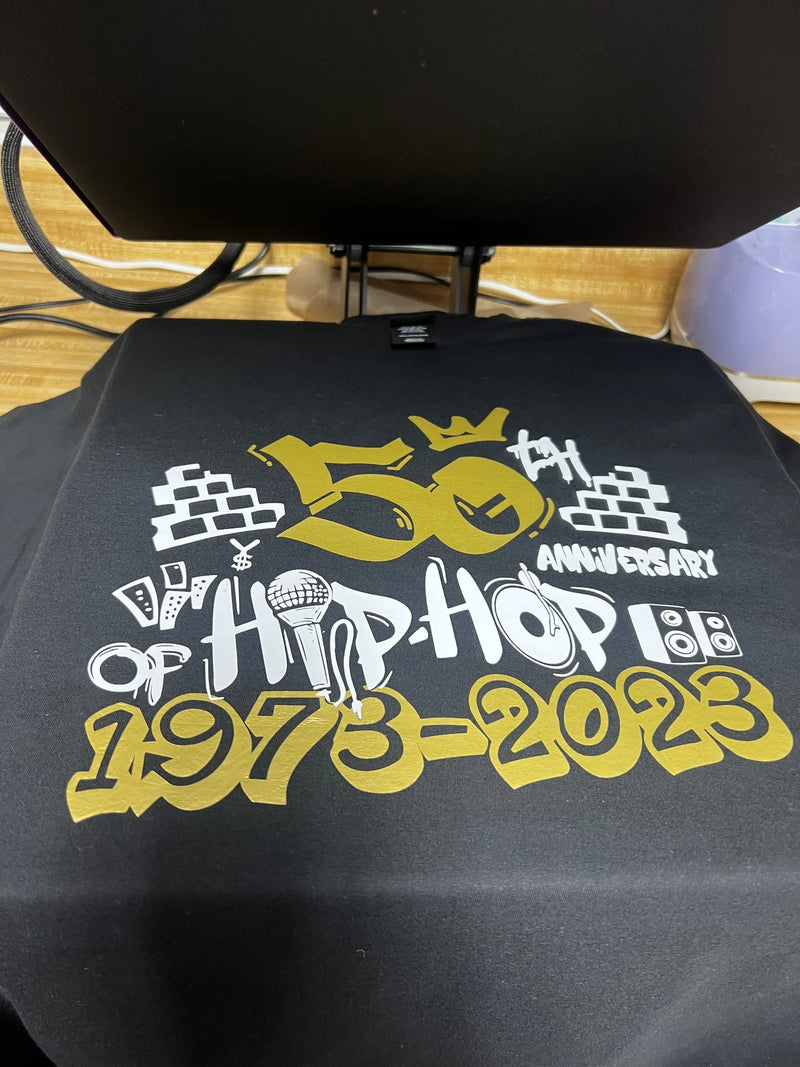 Custom Hip-Hop 50th Anniversary T-Shirt
