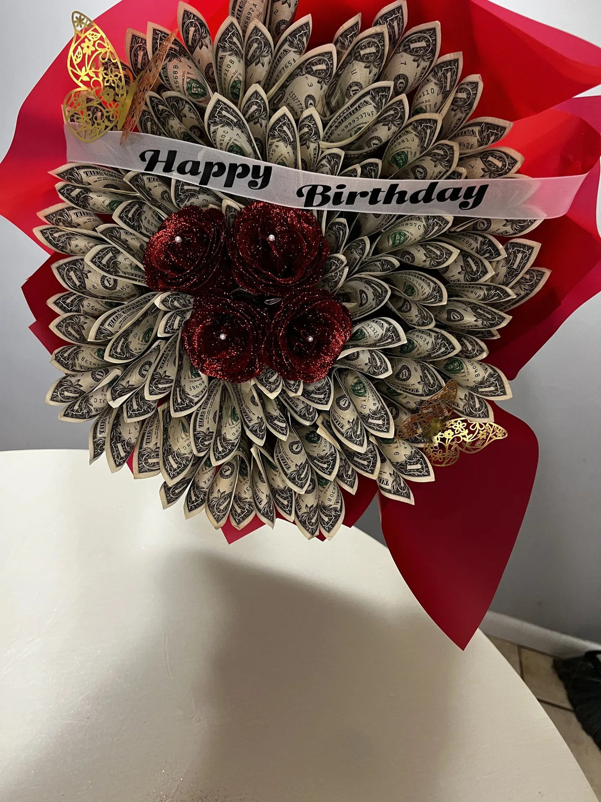 Custom Money Bouquet Birthday