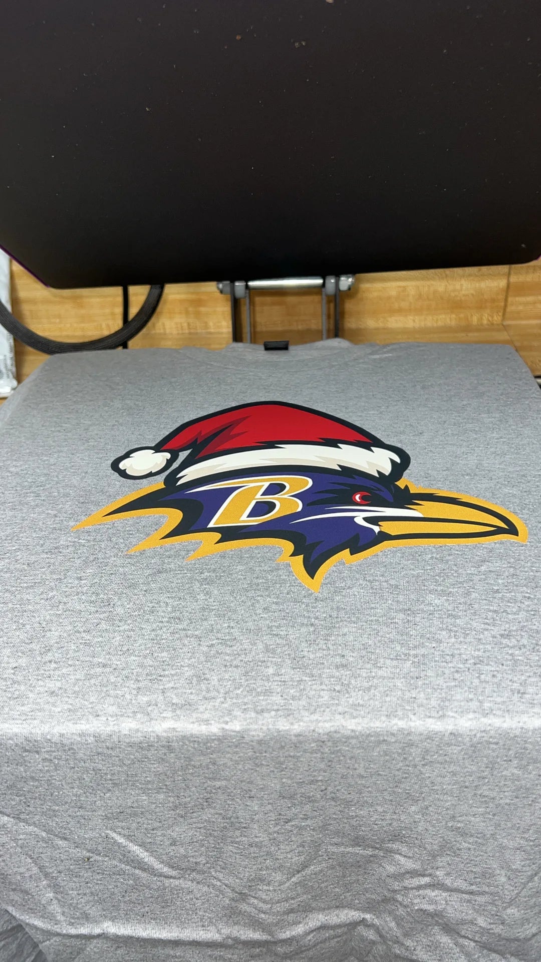 Custom Ravens Holiday T-Shirt