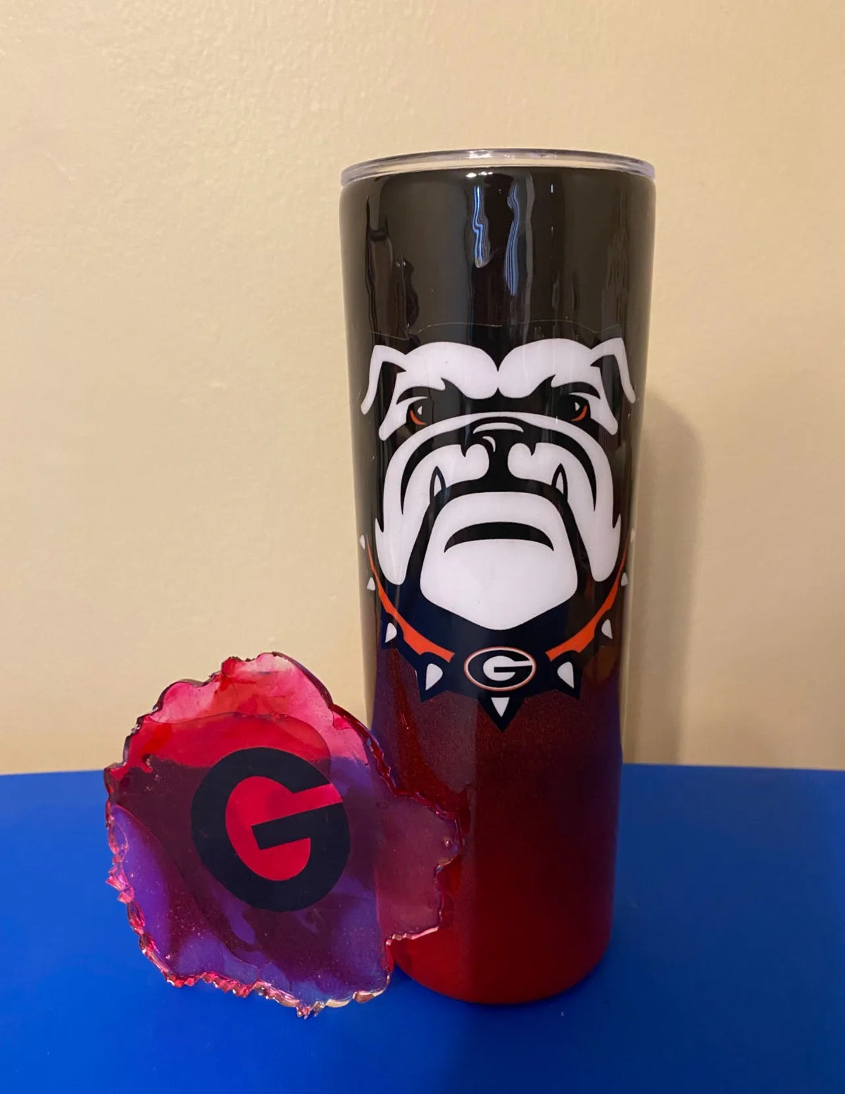 Custom Tumbler Bulldog