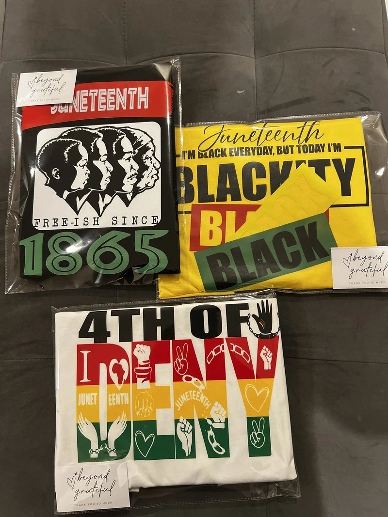 Juneteenth Holiday T-Shirt Collection