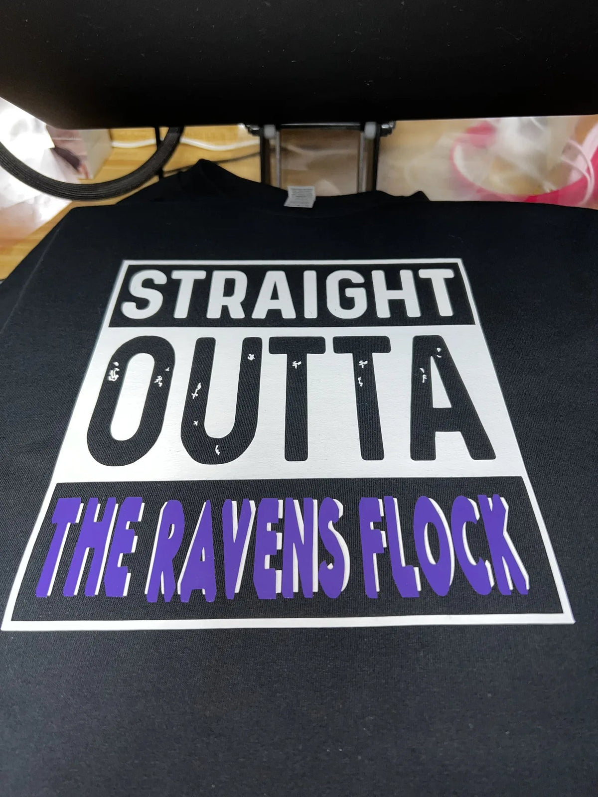 Ravens Flock T-Shirt Design
